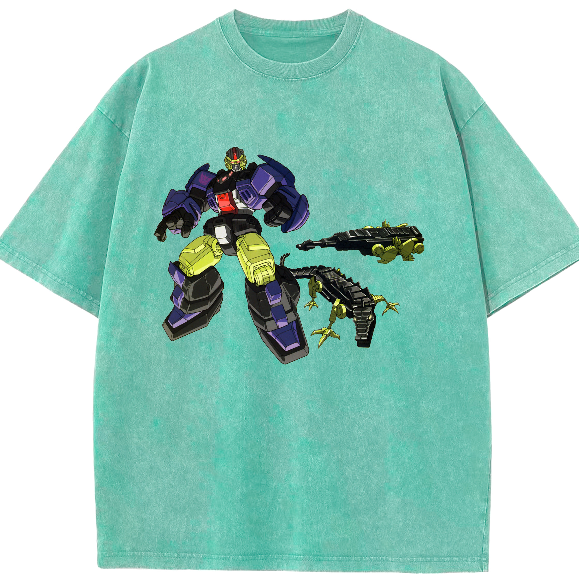 （画像用）  綿100% ヴィンテージ風 半袖Tシャツ（フロントプリント）